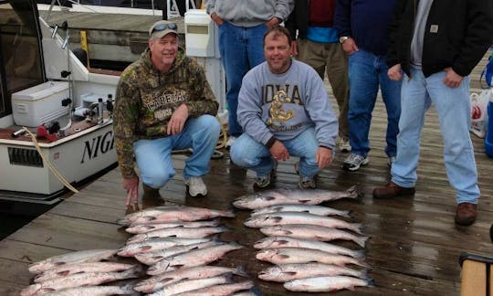 41 ft SeaRay Sport Fishing Charter in Port Washington