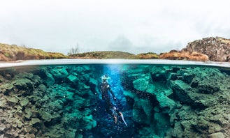 Silfra Snorkeling - Between continents, Iceland - and combo tours | Free Underwater Photos
