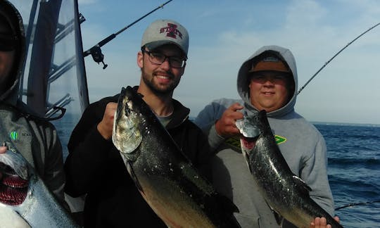 Fishing Charter for 6 Person in Kenosha, Wisconsin