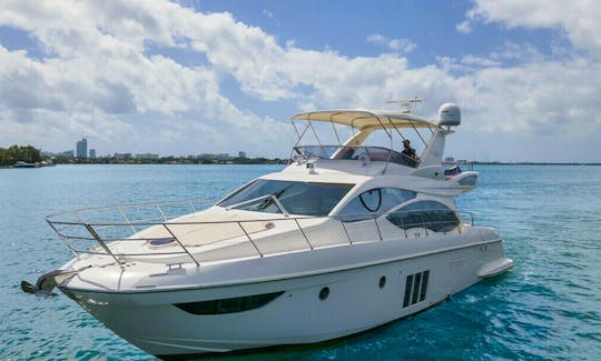 55’ Azimut Flybridge Motor Yacht in Miami Beach