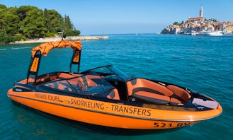 Private Tours on our Maxum 26 in Rovinj