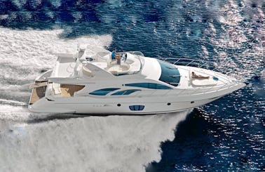 62' Azimut Motor Yacht  Flybridge for up to 12 people!!