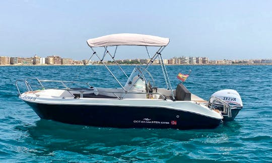Rent the Oceanmaster 470WA Center Console in Torrevieja, Spain