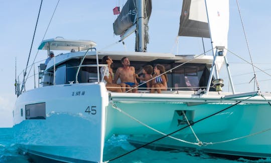 Catamarã de cruzeiro Leopard 2020 de 45 pés em Cancún - Isla Mujeres!