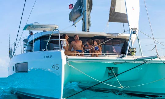 45’ Leopard 2020 Cruising Catamaran in Cancun - Isla Mujeres!