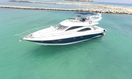 Sunseeker Manhattan 60 Luxury Yacht In Tulum and Playa Del Carmen!
