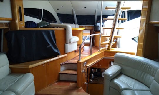 Sunseeker Manhattan 60 Luxury Yacht In Tulum and Playa Del Carmen!