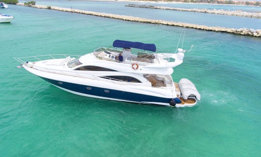 Sunseeker Manhattan 60 Luxury Yacht In Tulum and Playa Del Carmen!