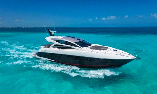 Sunseeker Predator 62 Power Mega Yacht Charter in Cancun