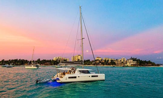 Catamarã de cruzeiro Leopard 2020 de 45 pés em Cancún - Isla Mujeres!