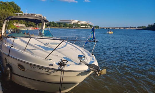 Cruise the Chesapeake Bay on a beautiful 34ft Maxum Yacht