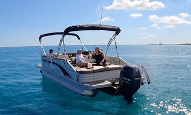 Pontón de lujo con capitán: se admiten mascotas en Júpiter, Hobe Sound y Peanut Island