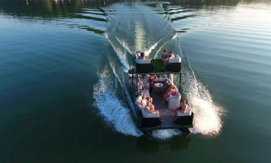 Party Boat - floating waterpark in Lake Tahoe!