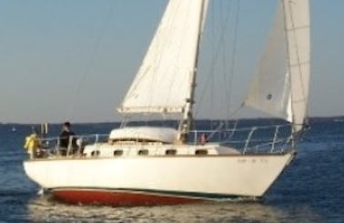 Chesapeake Bay Sailing Charters - 33' Cape Dory Cruising Monohull from Kilmarnock, Virginia