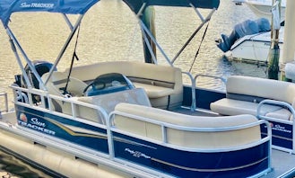 Cruise in Style on Our New 20' 2021 SunTracker Pontoon.