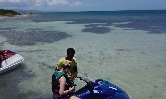 Beginner Jetski ride no problem Montego bay