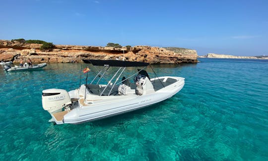 Rent Zar 79 Sport Luxury RIB In Sant Antoni de Portmany, Ibiza