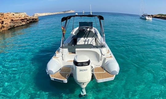 Rent Zar 79 Sport Luxury RIB In Sant Antoni de Portmany, Ibiza