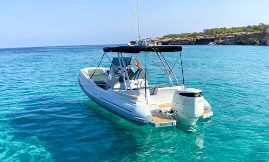 Rent Zar 79 Sport Luxury RIB In Sant Antoni de Portmany, Ibiza