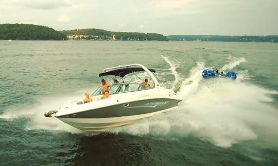 296 Capitiva Rinker Superbe Bowrider à louer à Lake Ozark