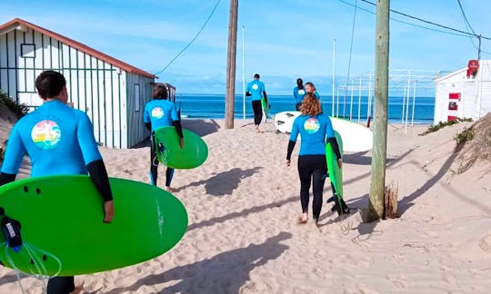 Surf Lessons in beautiful Costa da Caparica