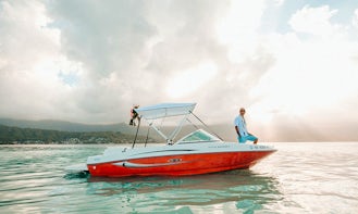 17ft Powerboat for Sand Ocean Sports in Kaneohe Hawaii