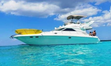 40’ Sea Ray Flybridge in Tulum and Playa del Carmen