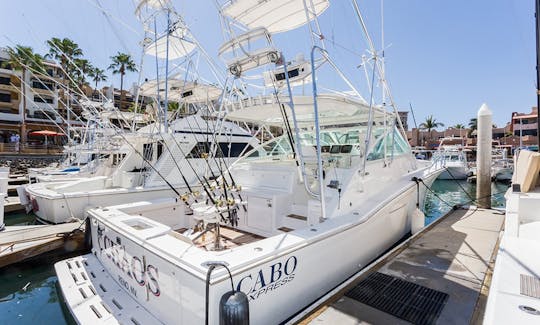 It's time to fish in Baja California Sur, Mexico Aboard 45' Cabo Express