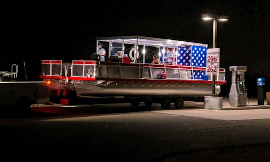 USA Themed Pontoon Boat for Up to 20 passengers!! Party in Style!