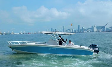 33ft luxury speedboat with bathroom and professional crew - Island hopping