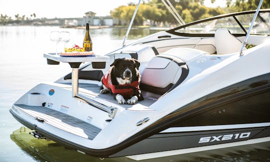 Safe, Reliable, Outdoor, Boating Fun in Long Beach on a 2019 21ft Yamaha