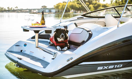 Safe, Reliable, Outdoor, Boating Fun in Long Beach on a 2019 21ft Yamaha