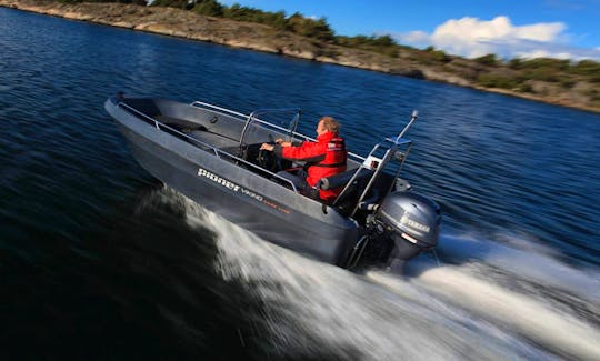 Rent this Pioner Viking Open Motor boat in Faro