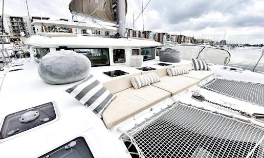 BELA aventura de catamarã de 42 pés em Marina del Rey!