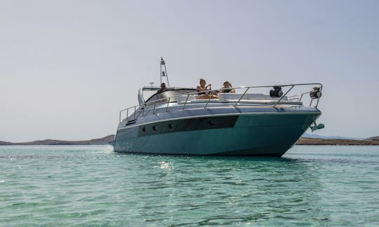 Charter 44' Cranchi Motor Yacht in Mikonos, Greece