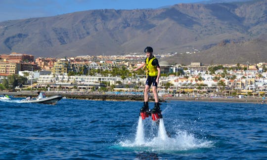 Book a Flyboard in Costa Adeje, Canarias! Come Fly with Us!
