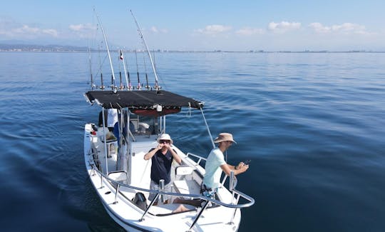 Center Console Fishing Boat in Puerto Vallarta