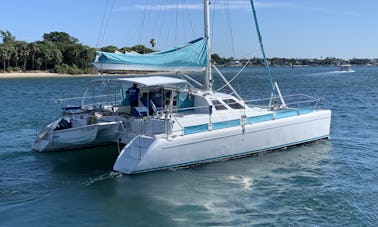 Alugue um catamarã Norseman de 40 pés em Kemah, Texas!