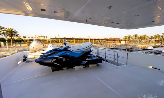 125' Transworld Custom Yacht in Long Beach, CA