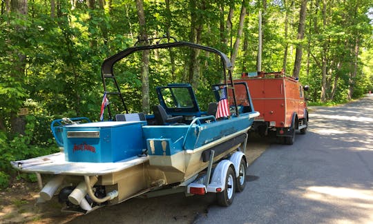 Aluminum Jet Boat with 200hp inboard in Windham