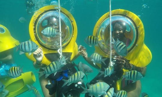 4-Hours Underwater Scooter and Panoramic Boat Tour!