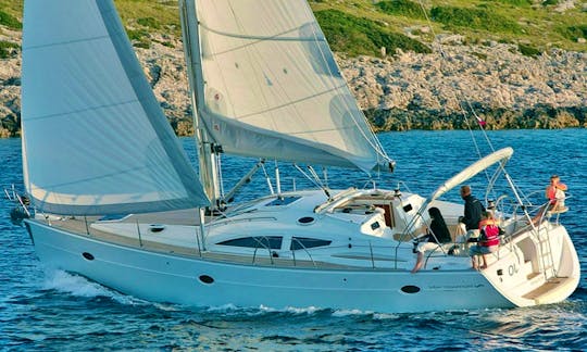 BLU / Elan 434 impression sailing boat (44 ft) / Skippered / from Heraklion Port, Crete, Greece