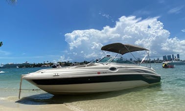 Explore Miami at $50/Hr on a 26' Sea Ray Rental!