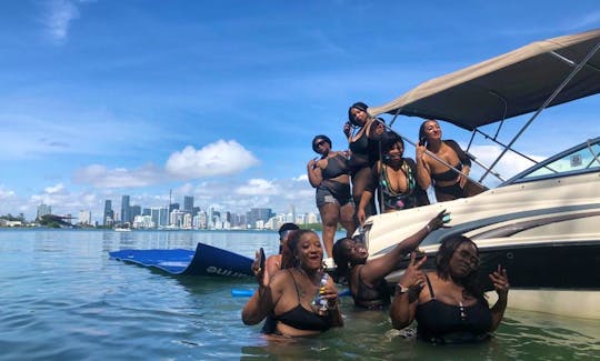 Explore Miami at $50/Hr on a 26' Sea Ray Rental!
