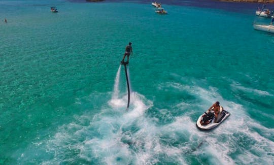 Flyboarding for All Ages in Ibiza