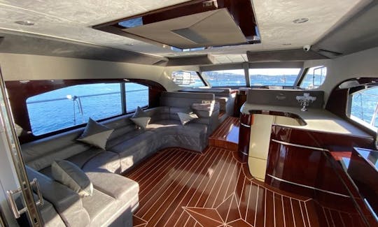 Spectacular Flybridge Motor Yacht for charter in istanbul