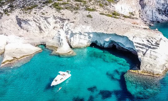 Private day Cruise from Naxos to the small Cyclades - Capo di Mare 800 RIB