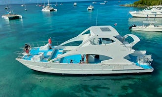 Casa De Campo Saona Island Private Party Catamaran for 80 Guests