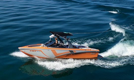 Tige Z1 Wake Boat on Torch Lake, Wakeboard, Surf, Foil, Ski, Tube or ...