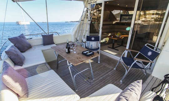 Princess Fly Bridge 470 Motor Yacht in Corfu